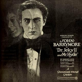 Poster for Dr. Jekyll and Mr. Hyde starring John Barrymore